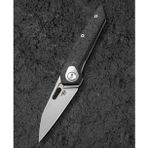 BESTECH VK-VOID BT2305B Beyaz Boncuk Kumlama+Taş Yıkama Titanyum+ Karbon Fiber Sap Stonewash Elmax Çakı