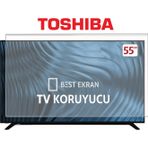 Bestekran Toshiba 55QV2363DT Tv Ekran Koruyucu - Toshiba 55" inç 139 Ekran 4K Ultra HD Smart QLED TV Ekran Koruyucu