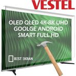 Bestekran YEDEK -- Vestel 65" inç 165 Ekran tv Ekran Koruyucu
