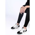 Bestello Bağcıklı Termo Taban Hakiki Deri Sneaker 338-7109 Kadın Ayakkabı - Beyaz