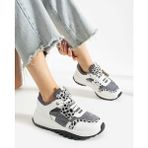 Bestello Bağcıklı Termo Taban Sneaker 331-22630-30 Kadın Ayakkabı - Beyaz