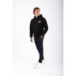 Besten Carine Erkek Siyah Unisex Sweatshirt Kapüşonlu %100 Pamuk - 001-Siyah - XL