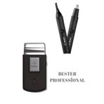 Bester Sv7700 Seyahat Tıraş Makinesi +Bester Ne5891 Şarj Edilir Su Geçirmez Kulak Burun Tüy Makinesi