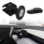 BestEvMod Dashboard Araba 1/4 Vidalı Telefon Tutucu Tablet Mag Güvenli 2024 Yenilenmiş Tesla Model 3 Highland ile Uyumlu Tüm Telefonlar ve Android 360 ° Ayarlanabilir (Mag Güvenli)