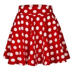 Bestgift Atletik Etek Kadın Hız Koşu Tenis Etek Pantolon Kadınlar, Kırmızı, XL