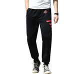 Bestgift Beam Siyah 3 Uzun Sport Erkek Pantolon