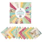 Bestgift Scrapbook Kağıt Paketi 30,48 cm x 30,48 cm, Çift Taraflı Country Garden Temalı Karton Stoğu Premium Baskılı Kart Yapımı Dekoratif El İşi Kağıdı Kendin Yap Fotoğraf Albümü - 12 Tasarım 24 Yaprak