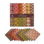 Bestgift scrpabook Kağıt Pedler, 15,24 cm x 15,24 cm Noel Ekoseli Koleksiyon Kağıdı Tek Taraflı Arka Plan Koleksiyonu Kendin Yap Hediye El İşi Fotoğraf Albümü Yapımı Koleksiyon Defteri - 24 Yaprak
