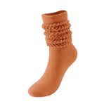 Bestgift Slouch Kahverengi Çorap