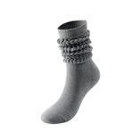 Bestgift Slouch Koyu Gri Çorap