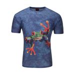 Bestgift Tee Yuvarlak Yaka Top Mann Tasarım Erkek Tişört