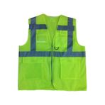 Bestguard Reflektörlü Mühendis Yeleği Cepli yesil