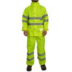 BESTGUARD Yağmurluk Oxford Reflektörlü Takım Sarı