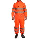 BESTGUARD Yağmurluk Oxford Reflektörlü Turuncu Takım