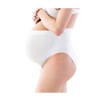 Bestin Kadın Beyaz Dikişsiz Hamile Toparlayıcı Slip Külot, M, TYC00244879707-869SL0015500