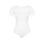 Bestin Kadın Beyaz Kısa Kollu Alttan Çıtçıtlı Body/Bady, M, DP1926MI-869SC00183391