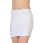 Bestin Kadın Beyaz Modal Kısa Mini Kombinezon Jupon Etek, S, DT1437M-89D0018323038