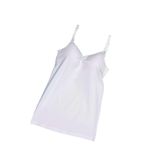 Bestin Kadın Beyaz Rahat Sütyen Kaplı Modal Ip Askılı Atlet, L, CT1259İM-869BST0020791