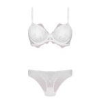 Bestin Kadın Ekru Desteksiz Dantelli Sütyen ve Külot Takım, 90B, DT4385NTX-89D0018319727