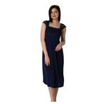 Bestin Kadın Lacivert Hamile Lohusa Gecelik, XL, C2304EF-86D0018319363