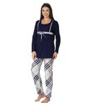 Bestin Kadın Lacivert Hamile Lohusa Pijama Takımı, 2XL, D8082EF-89D0018312109