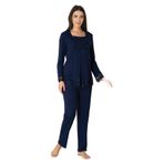 Bestin Kadın Lacivert Hamile Lohusa Pijama Takımı, M, TYC00271180330-869DST0018019