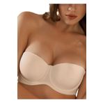 Bestin Kadın Ten Rengi Destekli Straplez Sütyen, 85B, DT195NT-89D0018320607