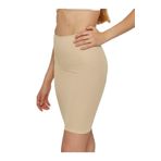 Bestin Ten Rengi Dikişsiz Iz Yapmaz Kadın Külotlu Jüpon Etek Korse, XL, SLC2050MI-89D0018323171