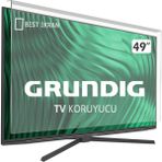 Bestoclass 8562147540594 Grundig 49 İnç 124 Ekran Uyumlu TV Ekran Koruyucu