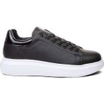 Bestof B-150 Sneakers Siyah Beyaz Erkek Spor Ayakkabı