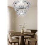 bestof tasarım Melodi Kristal Taşlı Krom Avize -yatak Odası - Hol - Salon 30-40-50cm