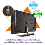 Bestomark Toshiba 65x9763dat Kristalize Panel Düz Ekran Tv Ekran Koruyucu