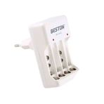 Beston BST-C802 2 - 4 Adet AA/AAA * 1 - 2 Adet 9 Volt Pil Şarj Cihazı