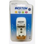 Beston C812 2 Li Pil Şarj Cihazı AA-AAA-9V - 001-Renkli