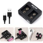 Beston Pil Şarj Aleti Ikili 9V USB Beston M-7005