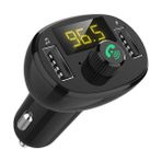 Bestone Mp3 Player Fm Eller Serbest Bluetooth Araç Adaptörü (Yurt Dışından) - Siyah