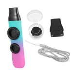 BESTonZON 1 Takım Çift Delik Kazoo düdüklü İki delikli kazoo gitar eşlik Ukulele ayarlanabilir kazoos kazoo trompet çocuklar için kazoo müzikal kazoo Yüksek teknoloji ürünü plastik malzeme