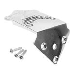 BESTonZON 1 Takım Çizim Tahtasında Mandolin Kuyruk Parçası Parçası Profesyonel Mandolin Aksesuarı Üçgen Mandolin Kuyruk Parçası Mandolin Için Aksesuar Metal Mandolin Köprüsü Metal Kuyruk