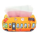 BESTonZON 1 Takım doku kutusu oyuncak bebek çeken oyuncak yürümeye başlayan çocuk oyuncakları eğitici oyuncak egitici oyuncak Bebek oyuncağı bebek parmak egzersizi Polyester Yellow