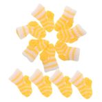 BESTonZON 10 Parça bebek çorap Oyuncak ev aksesuarları Kü çoraplar bebek bezi yeniden kullanılabilir yeniden kullanılabilir bebek bezleri bebek kıyafetleri Dollhouse Aksesuarları