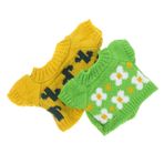 BESTonZON 2 Adet peluş ayı giysileri hoodies kazak peluş bebek oyuncak giysi Yumuşak oyuncak giydirme Ayıcık kıyafet seti ayı çocuk kostümü doldurulmuş hayvanlar için giysiler iplik