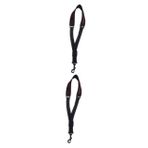 BESTonZON 2 saksafon askısı tenor saksafon boyun askısı bariton boyun askısı saksafon kordonu klarnet boyun kemeri straps Saksofon askısı saksafon demeti saksafon aracı bez Coffee