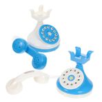 BESTonZON 2 Simüle Telefon Oyuncak Eğitici Oyuncak Karikatür Telefon Oyuncak Simülasyon Telefon Mantar Telefon Oyuncak Çocuklar Küçük Telefon Oyuncak Telefon Modeli Plastik