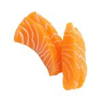 BESTonZON 2 Somon Fileto Modeli Sashimi Modeli Çocuklar Için Oyuncak Oyuncaklar Somon Dilimi Fotoğraf Sahne Yemek Masası Dekoru Simülasyon Eti Yapay Et Sahne Sahte Modeller Pvc Orange