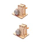 BESTonZON 2 Takım Eğitim Bilimi Oyuncakları Çocuk Oyuncakları Çocuklar Için Eğitici Oyuncaklar Elektrik Motoru Oyuncak Gelişimsel Oyuncaklar Mini Motor Taklit Jeneratör Ahşap Bulmaca Modeli