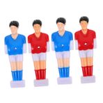 BESTonZON 4 Adet Futbol Makinesi Aksiyon Figürü Futbol Masası Oyuncu Aksesuarları Masa Langırt Figürleri Langırt Masası Oyuncu Figürleri Masa Oyuncusunun Değiştirilmesi Karın Kası