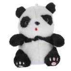 BESTonZON Araba Anahtarlık panda anahtarlık çanta kolye tüylü hayvan cazibesi peluş anahtarlık araba dekoru anahtarlık sevimli peluş kolye kıllı çantalar oyuncak bebek Süs pp pamuk Süslemek