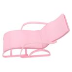 BESTonZON bebek şezlong çocuk sandalyesi plaj oyuncakları minyatür plaj sandalyesi mini sandalye modeli minyatür uzanma modeli küçük ev süsü oyuncak ev şezlong küçük sandalye plastik pembe