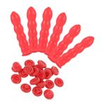 BESTonZON Derz Dolgusu Koruyucu Kapaklar 20 Paket Lateks Derz Dolgusu Tüpü Kapağı Kapakları Derz Dolgusu Kapağı Sızdırmazlık Maddesi Derz Dolgusu Tüpü Sızdırmazlık Kapakları