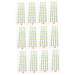 BESTonZON Gitar Aksesuarları 12 Sayfa Ukulele çıkartmaları ukulele parmak işaretleyici giriş klavye çıkartması gitar etiketler ölçekli çıkartmalar not çıkartmaları mozaik Aksesuarlar